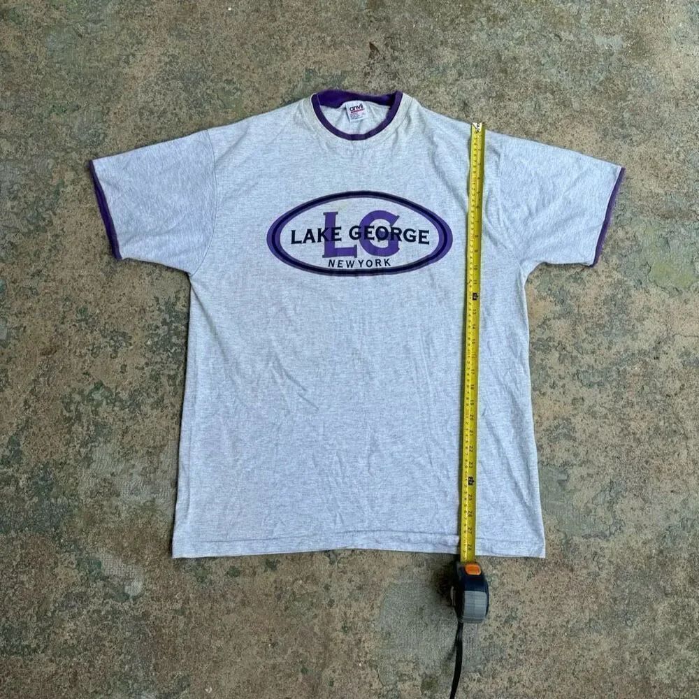 90’s New York Lake George Single Stitch Vintage Shirt
